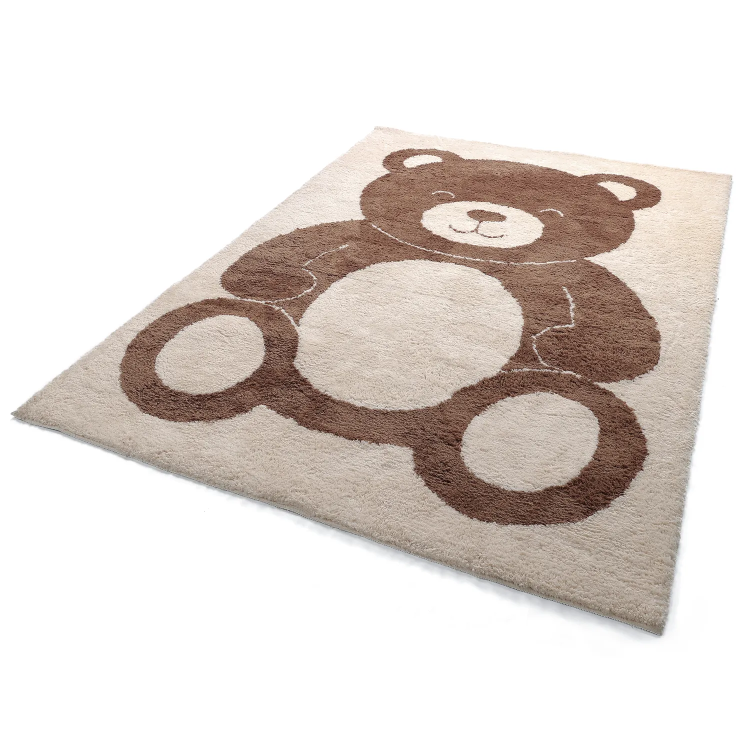 Dywan Dziecięcy - Soft Teddybear (kremowy/brązowy)