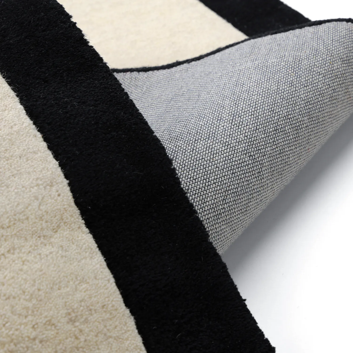 Dywan Dziecięcy - Zebra Hand Tufted Wool Premium (beżowy/czarny)