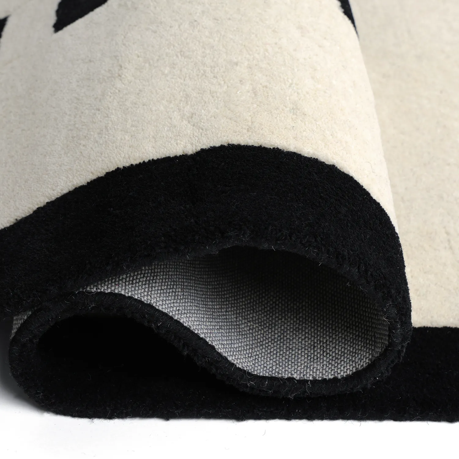 Dywan Dziecięcy - Zebra Hand Tufted Wool Premium (beżowy/czarny)