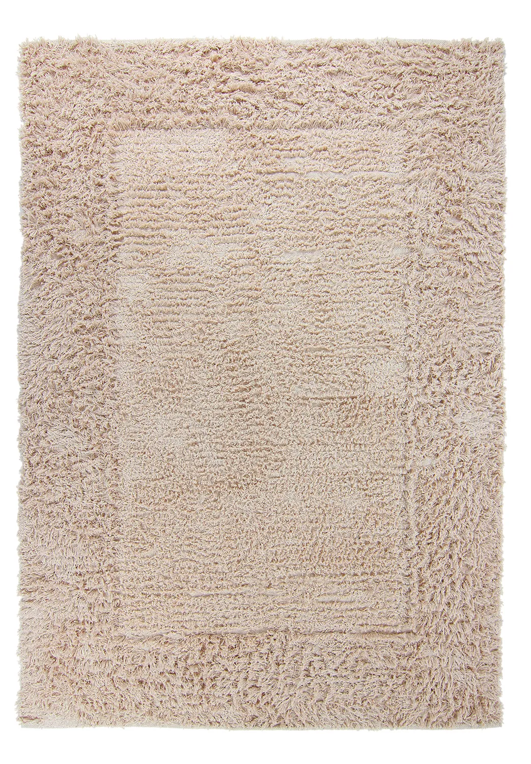 Dywany shaggy - Aline Natural Cotton Shaggy (beżowy)