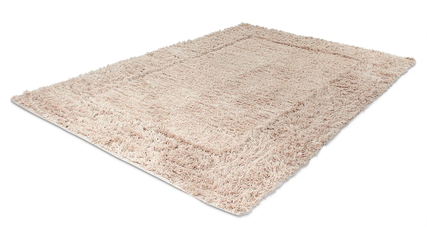 Dywany shaggy - Aline Natural Cotton Shaggy (beżowy)