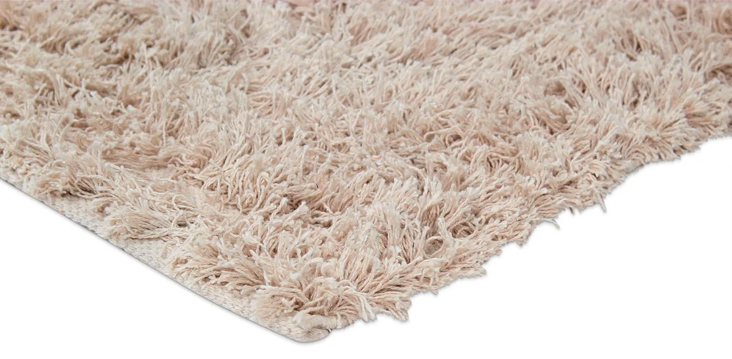 Dywany shaggy - Aline Natural Cotton Shaggy (beżowy)