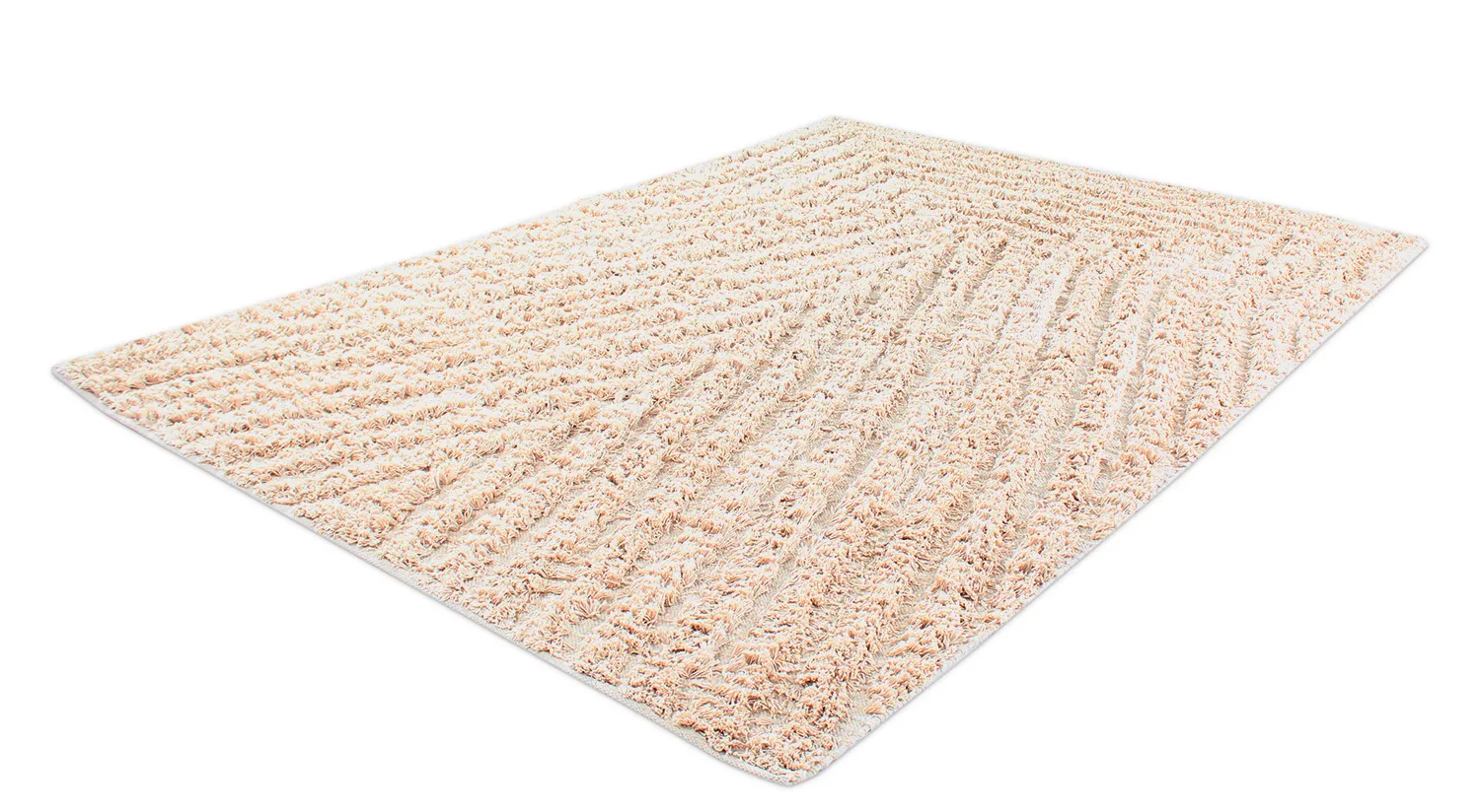 Dywany shaggy - Indra Natural Cotton Shaggy (beżowy)