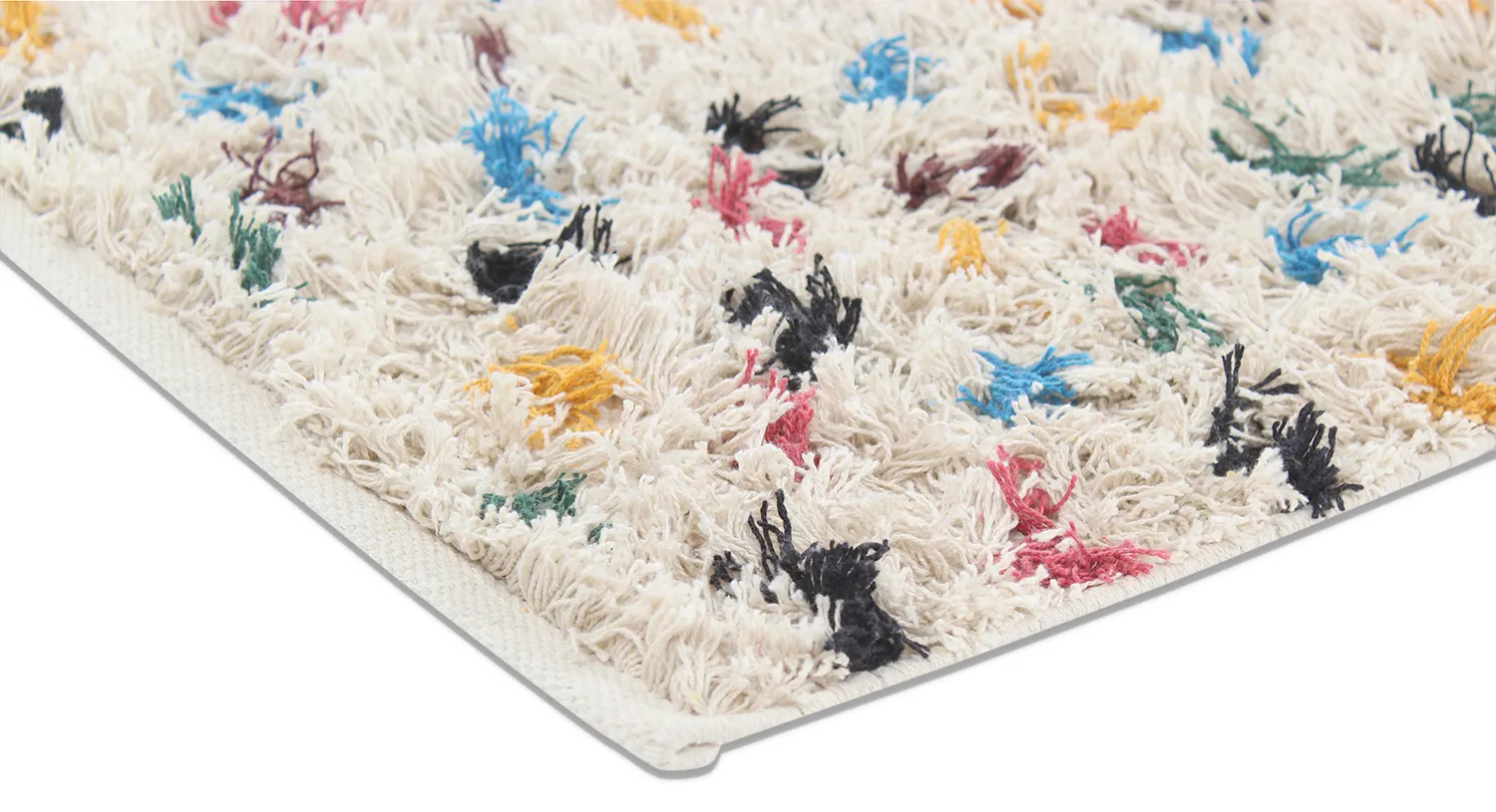 Dywany shaggy - Litton Natural Cotton Shaggy (beżowy/multi)