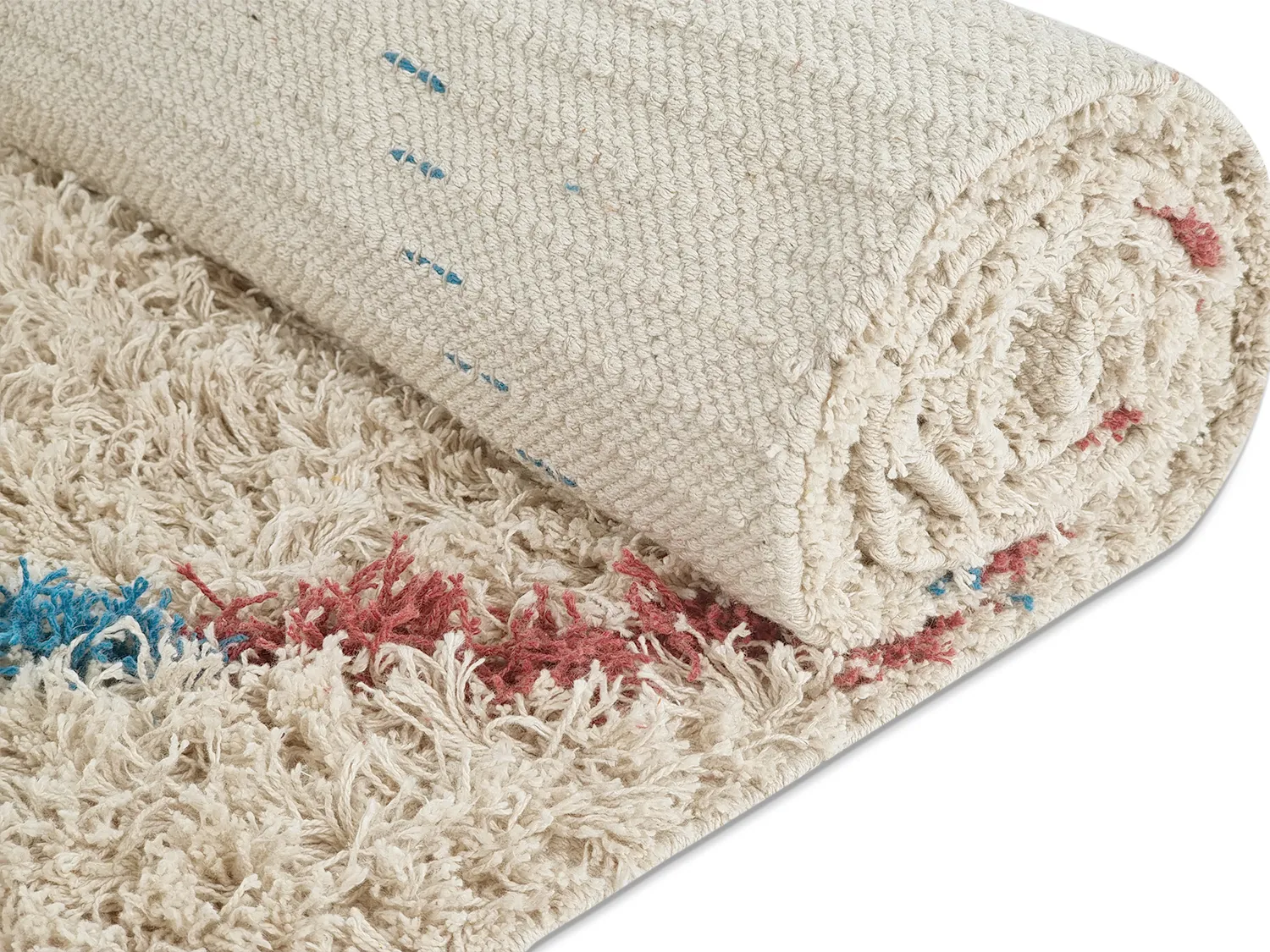 Dywany shaggy - Maeron Natural Cotton Shaggy (multi)