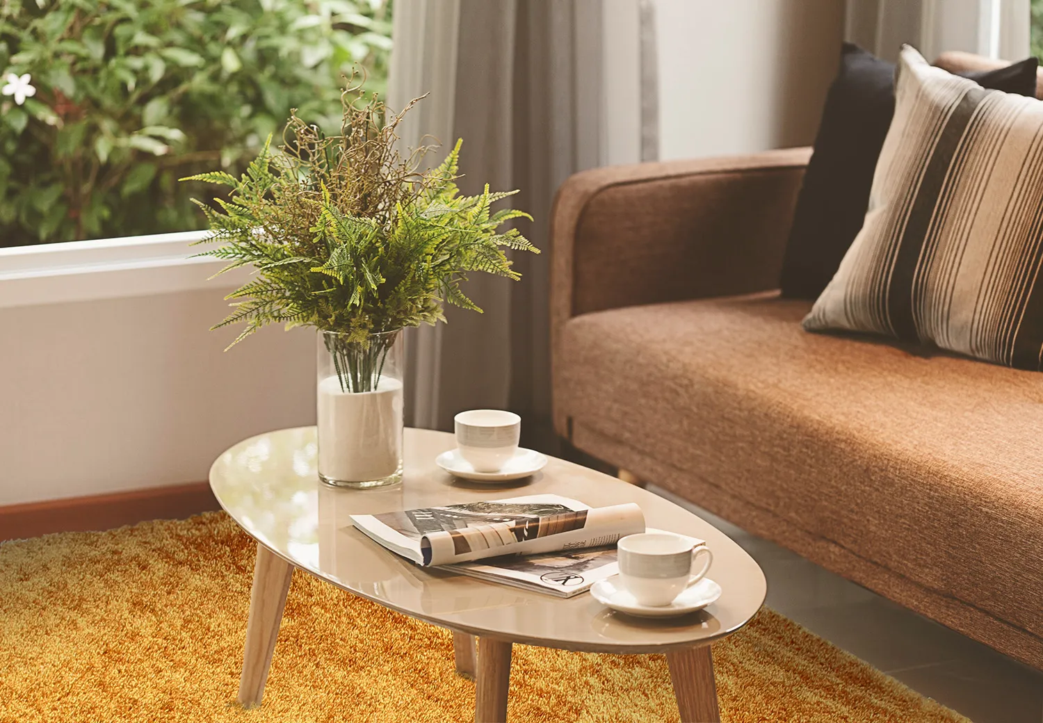 Dywany shaggy - Cosy (ocher)