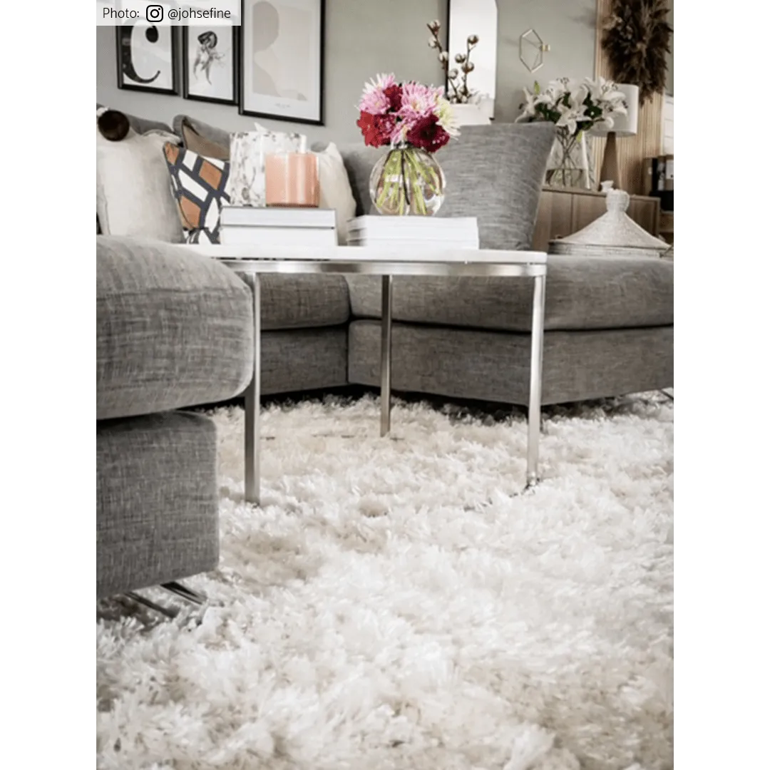 Dywany shaggy - Janjira (offwhite)