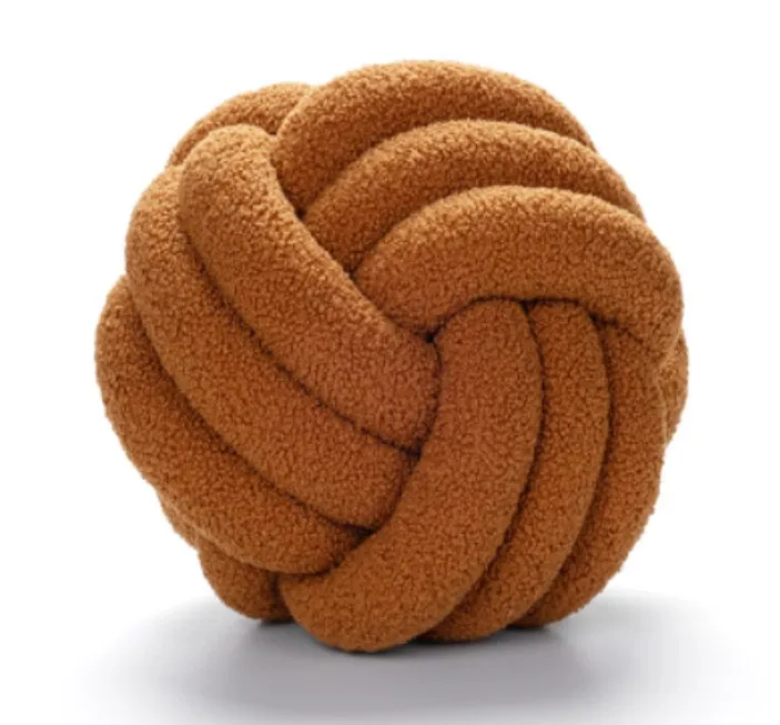 Poduszki - Knot (brązowy)