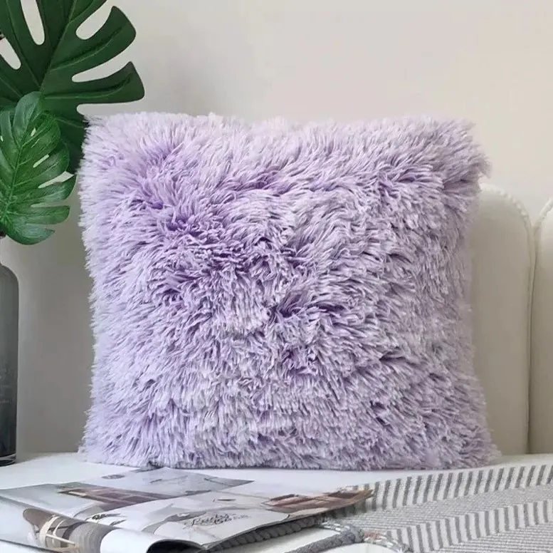 Poszewka na poduszke - Fuzzy (fioletowy)