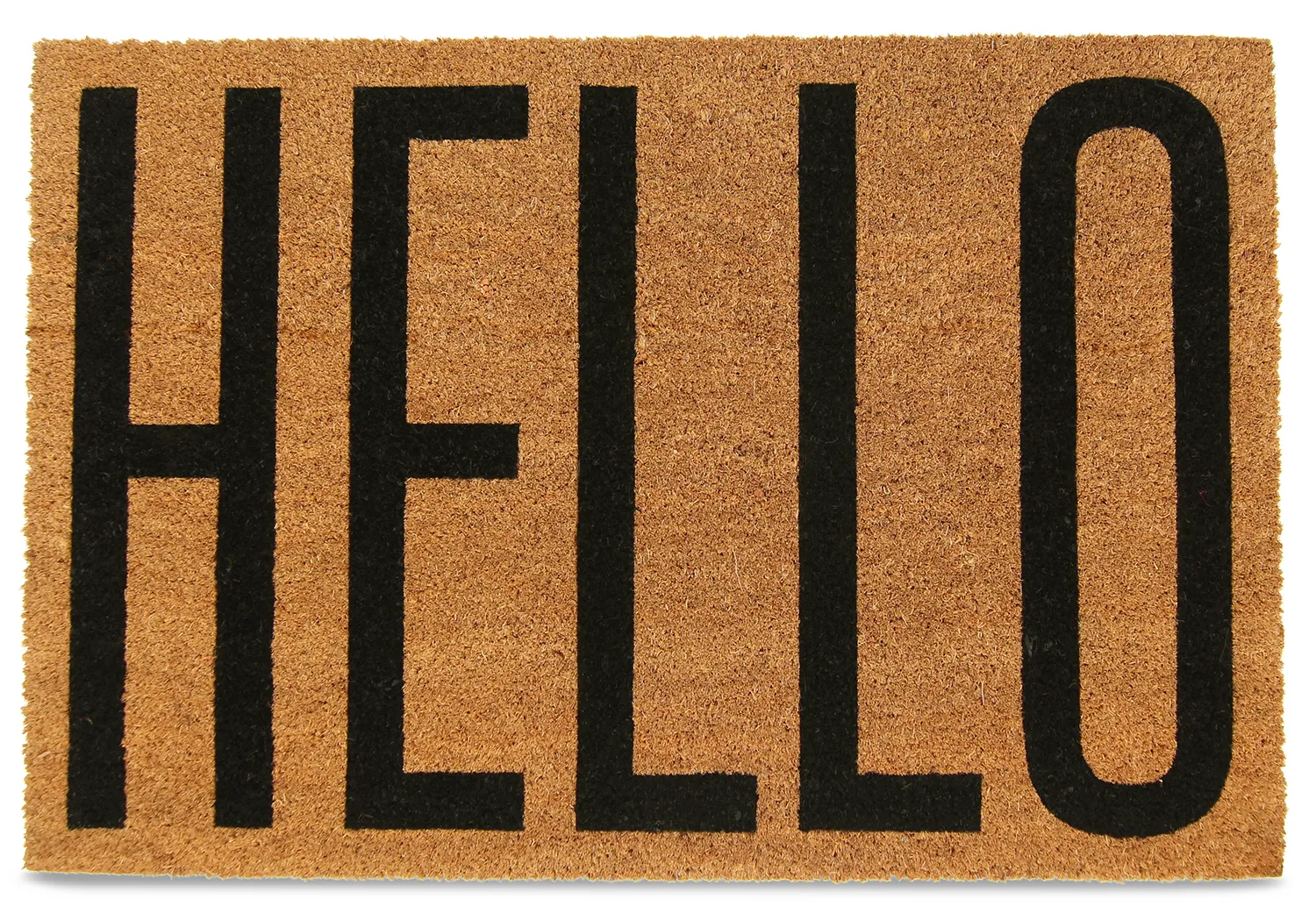 Wycieraczka do drzwi - Hello (natura)