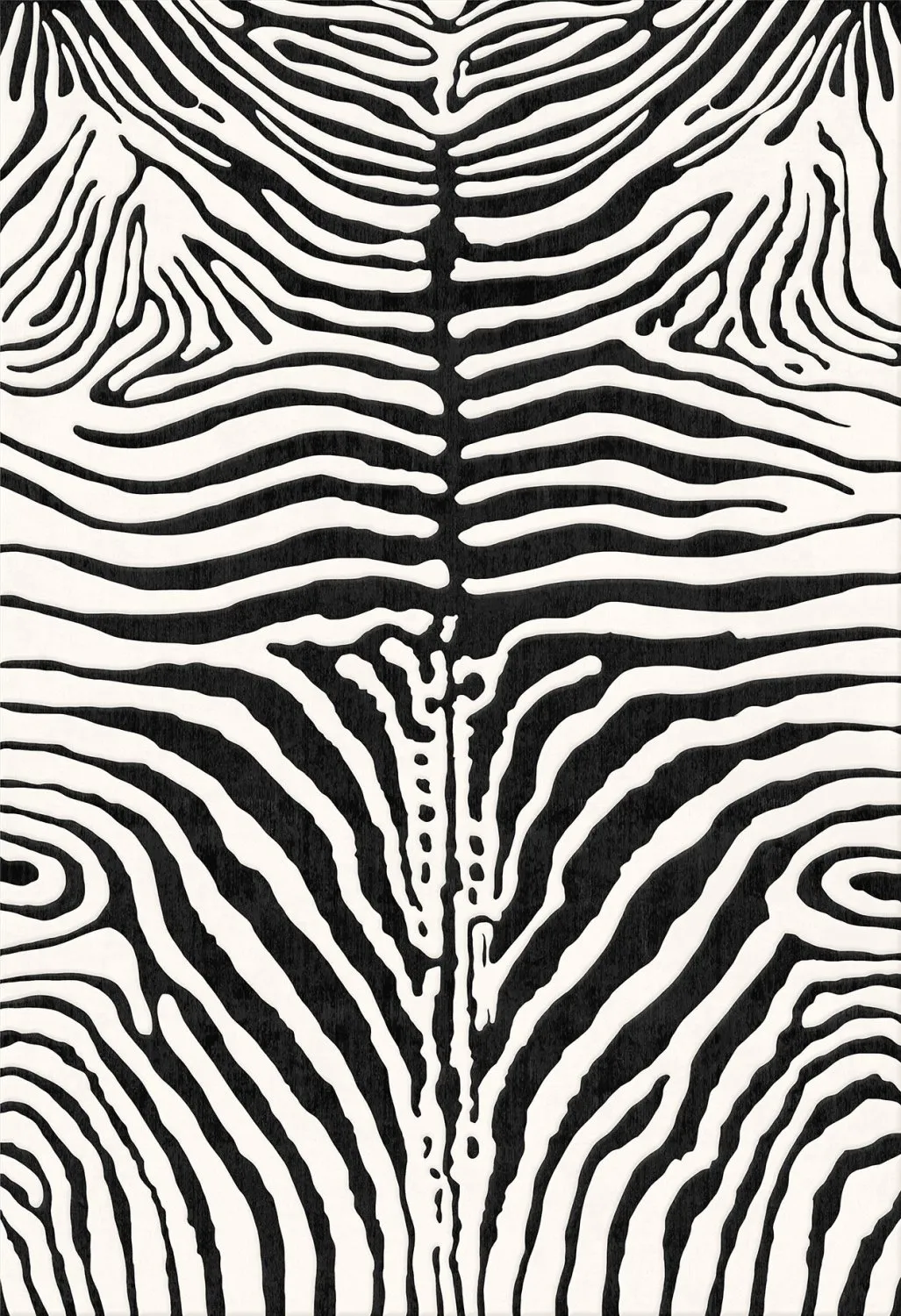 Dywan Wilton - Zebra (czarny/biały)