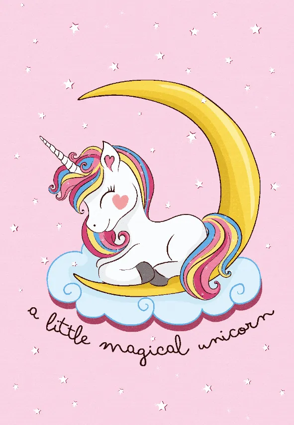 Dywan dziecicęy - Magical Unicorn (różowy)