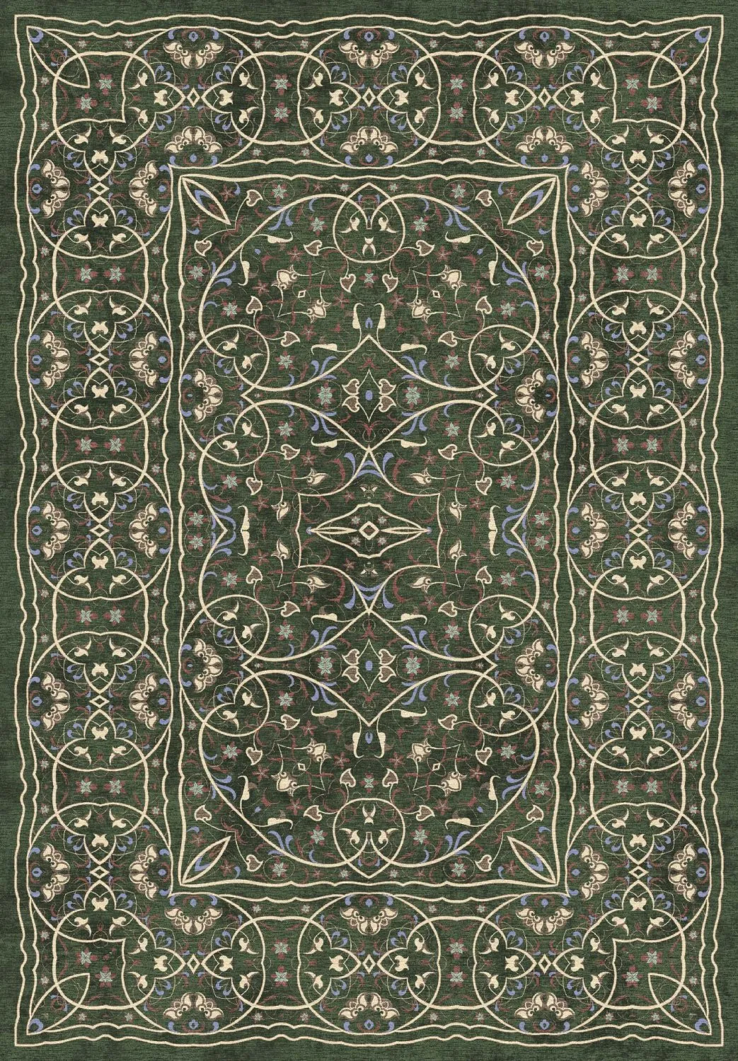 Dywan Wilton - Dara (zielony)
