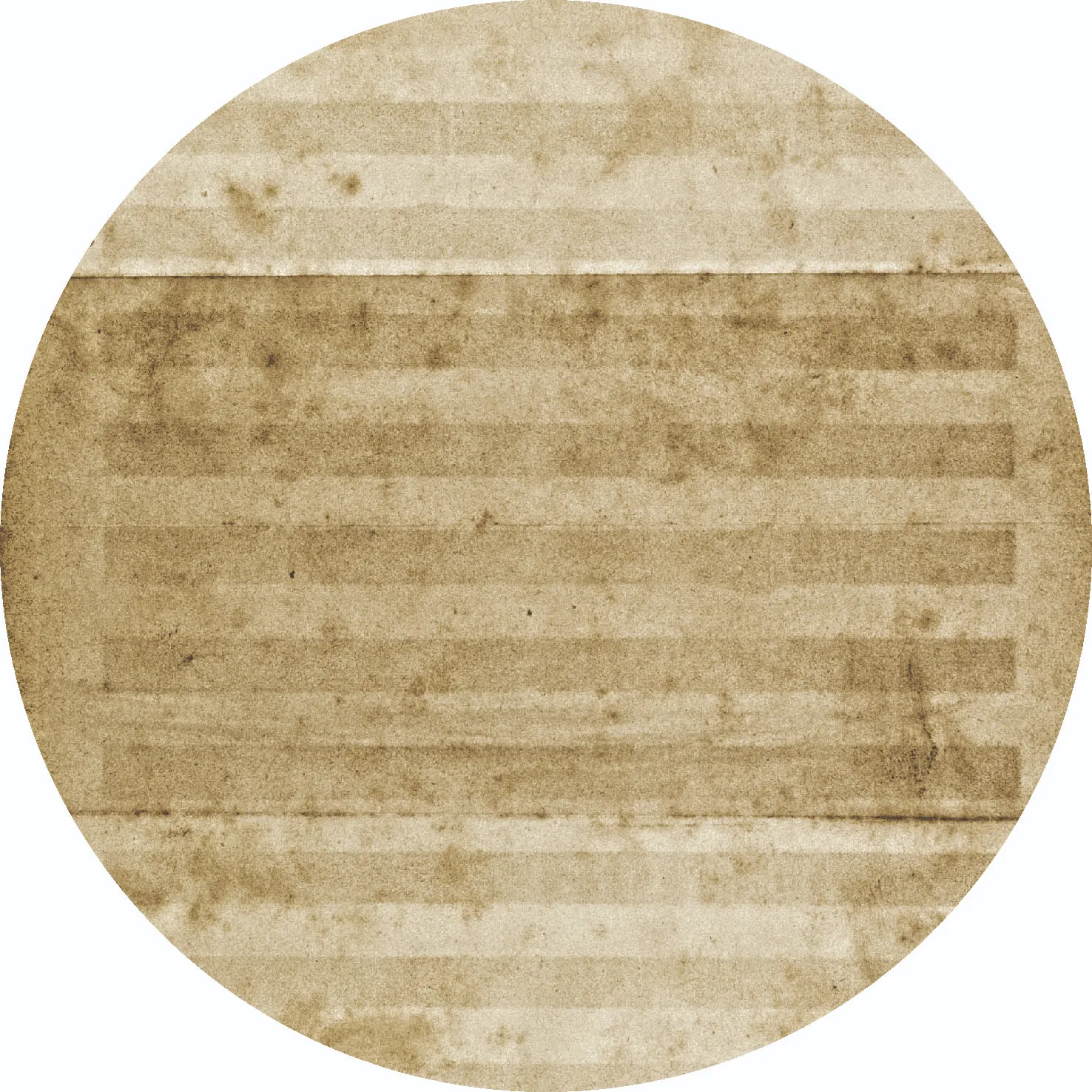 Okrągły dywan - Lumio (beżowy)