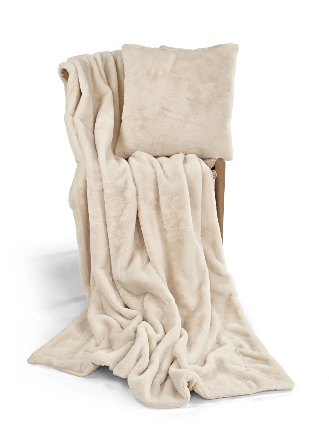 Koce - Aranga Super Soft Throw (beżowy)