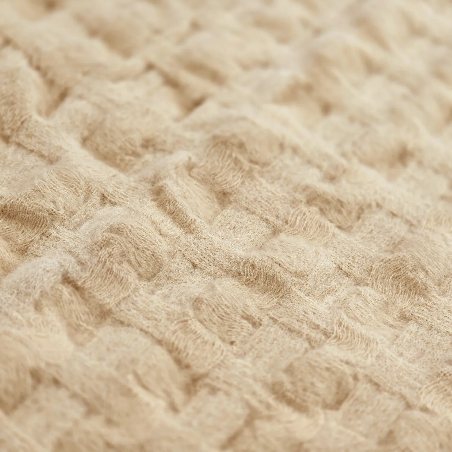 Koce - Juneau Blanket (beżowy)