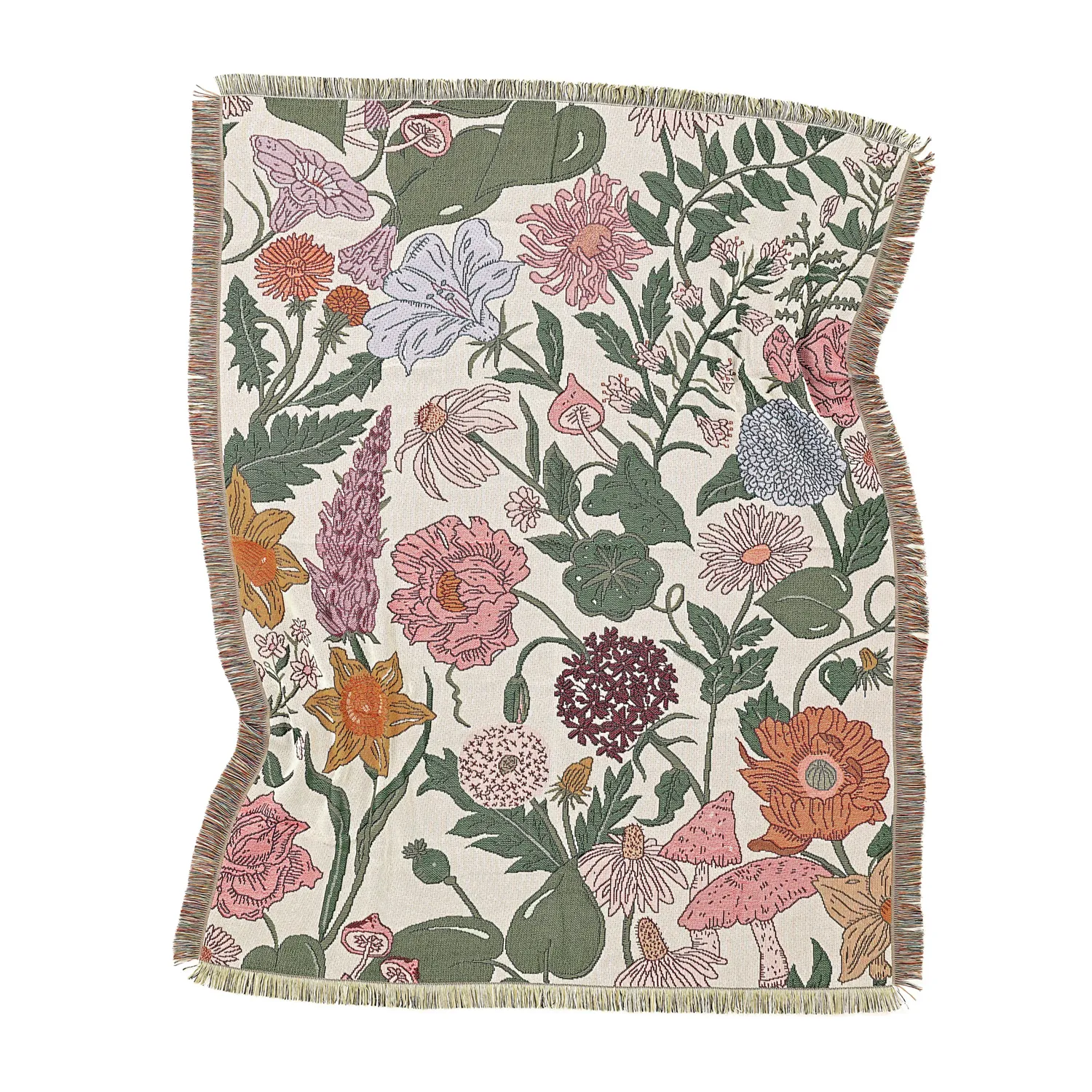 Koce - Fiori Tapestry Blanket (wielokolorowy)