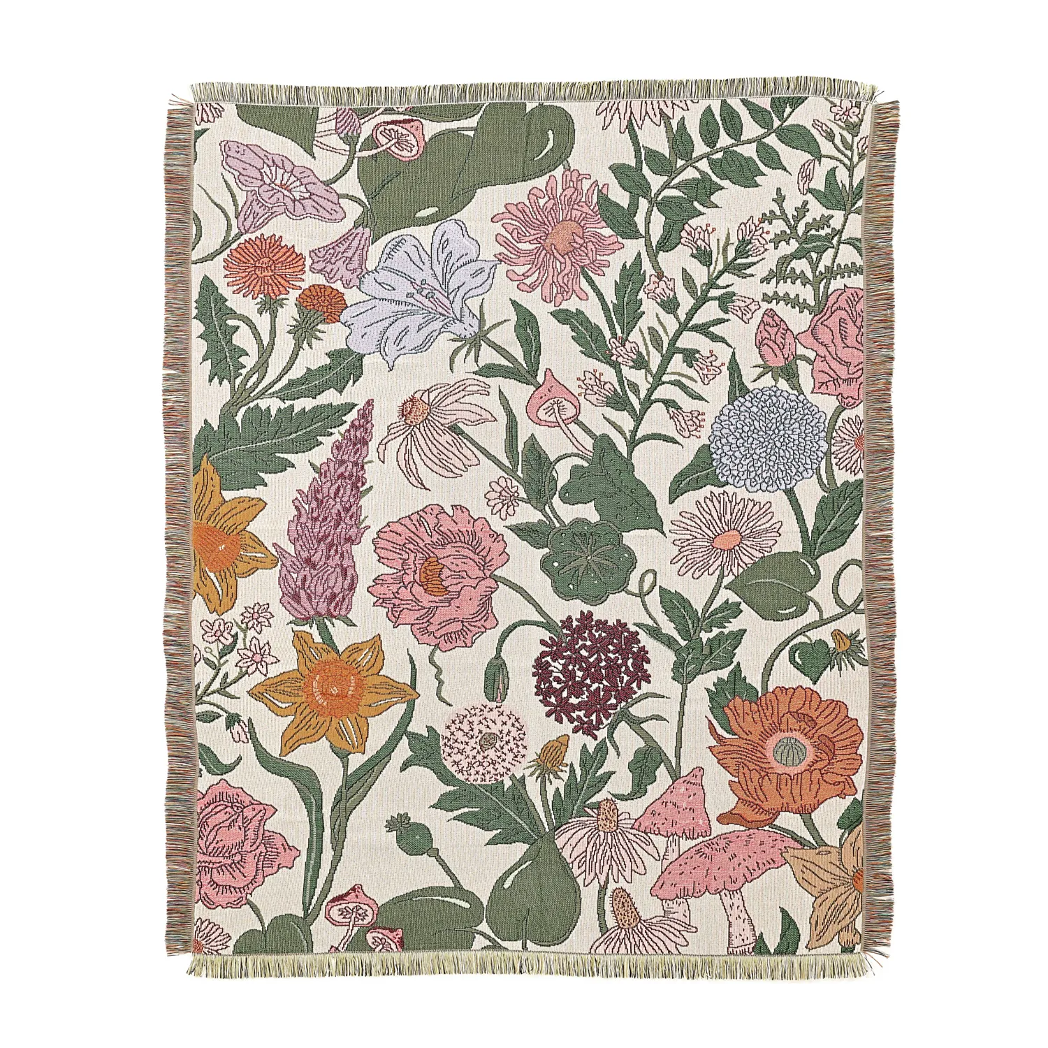 Koce - Fiori Tapestry Blanket (wielokolorowy)
