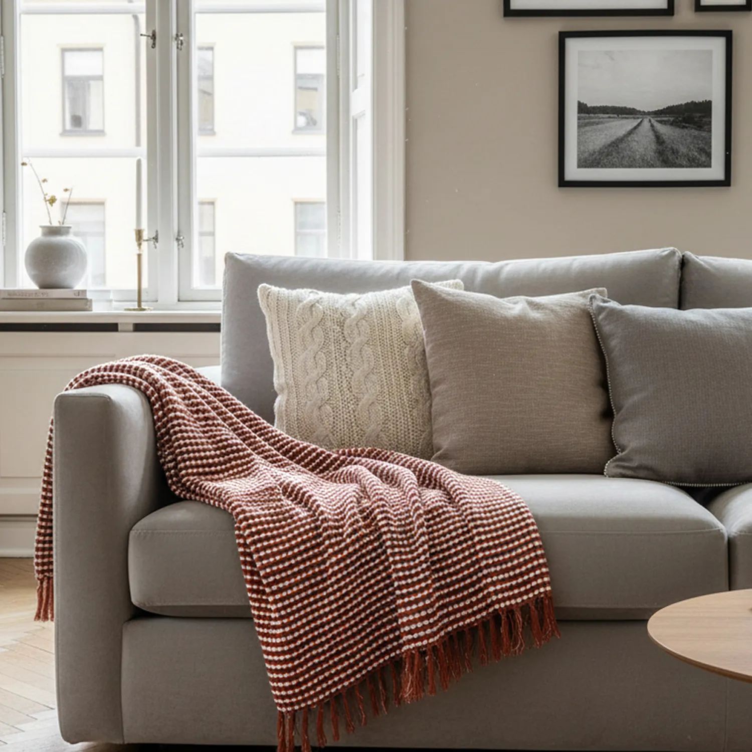 Koce - Quebec Blanket (czerwony)