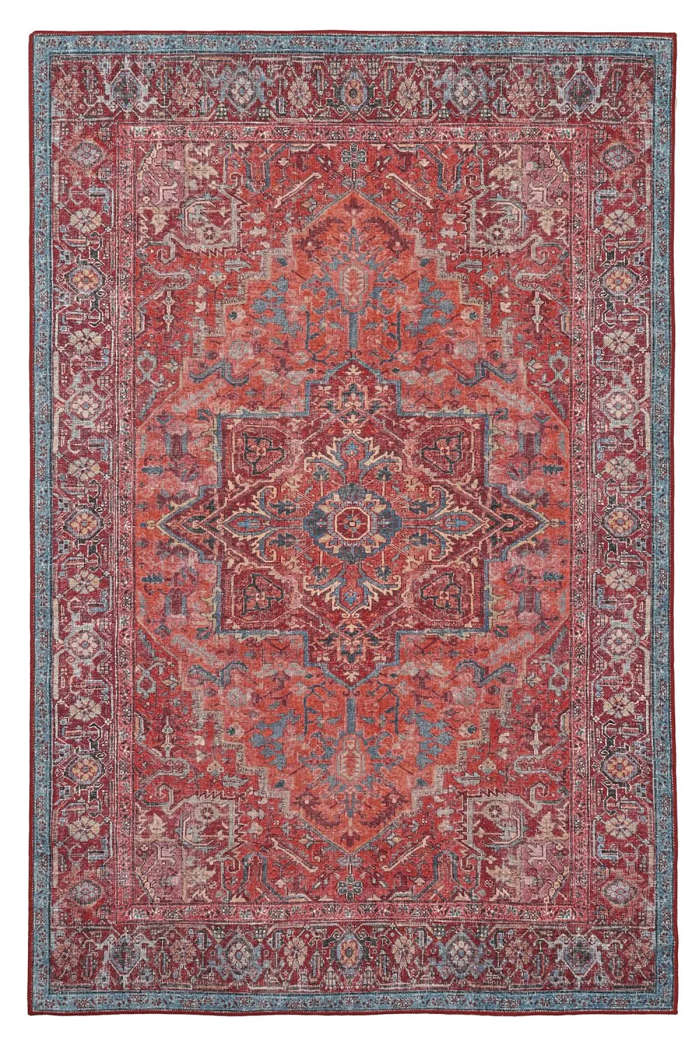 Dywan płasko tkany - Birjand (czerwony)