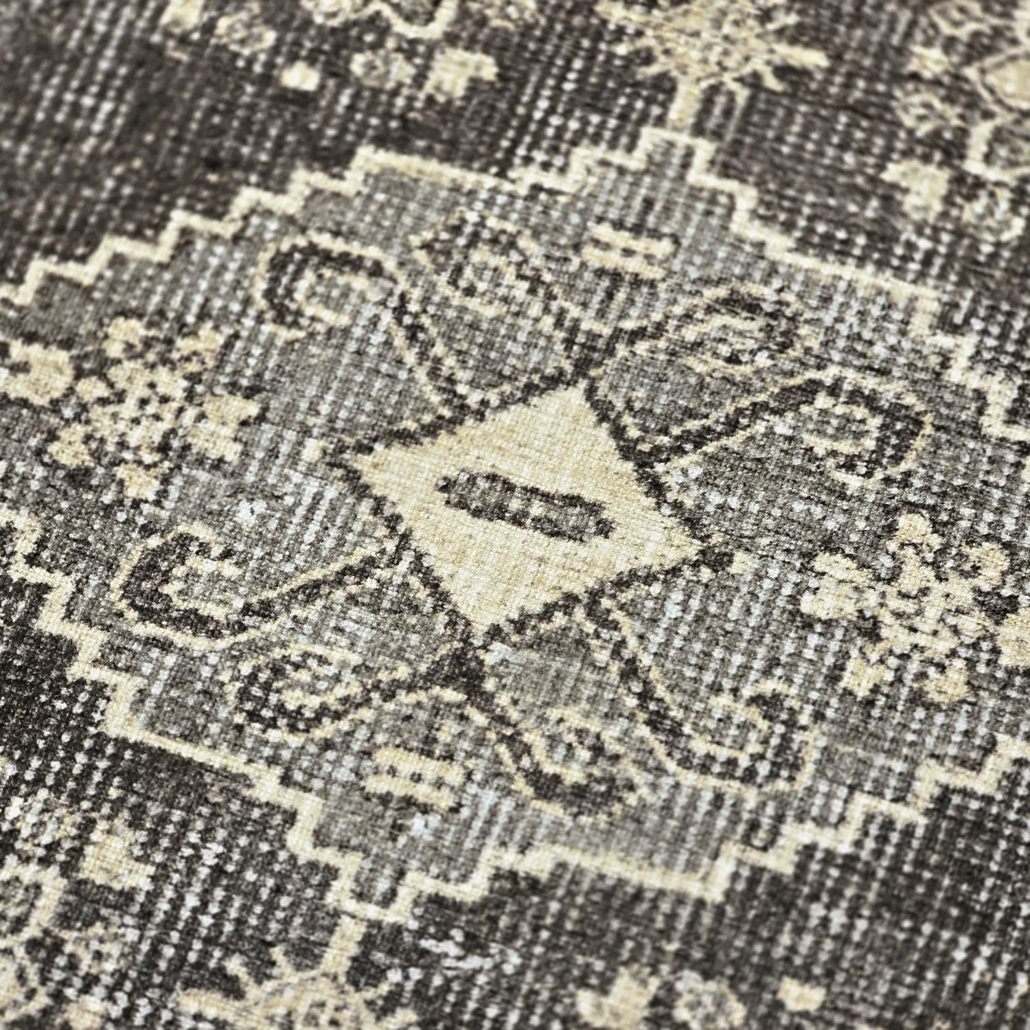 Dywan płasko tkany - Zuleina (ciemnoszary)