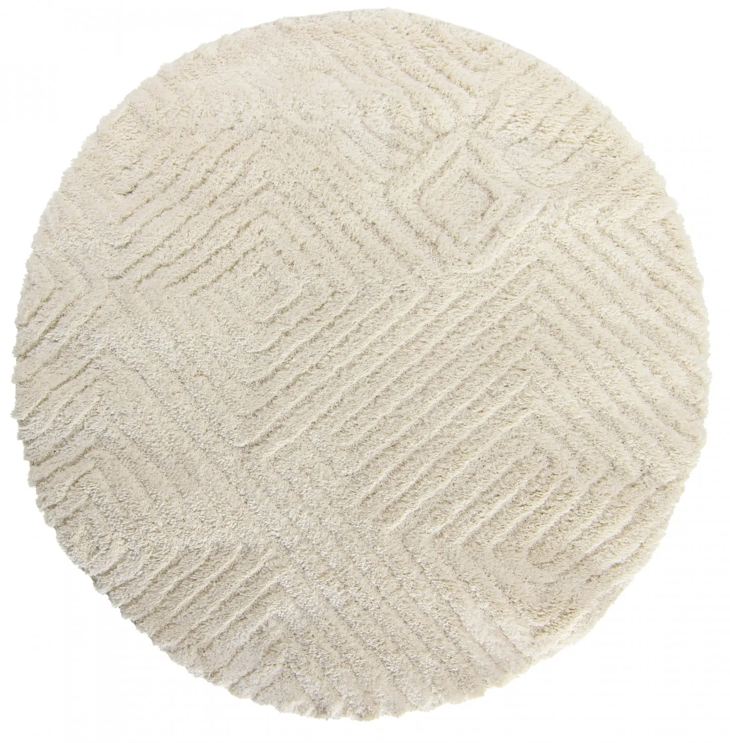 Okrągły dywan - Monti (offwhite)