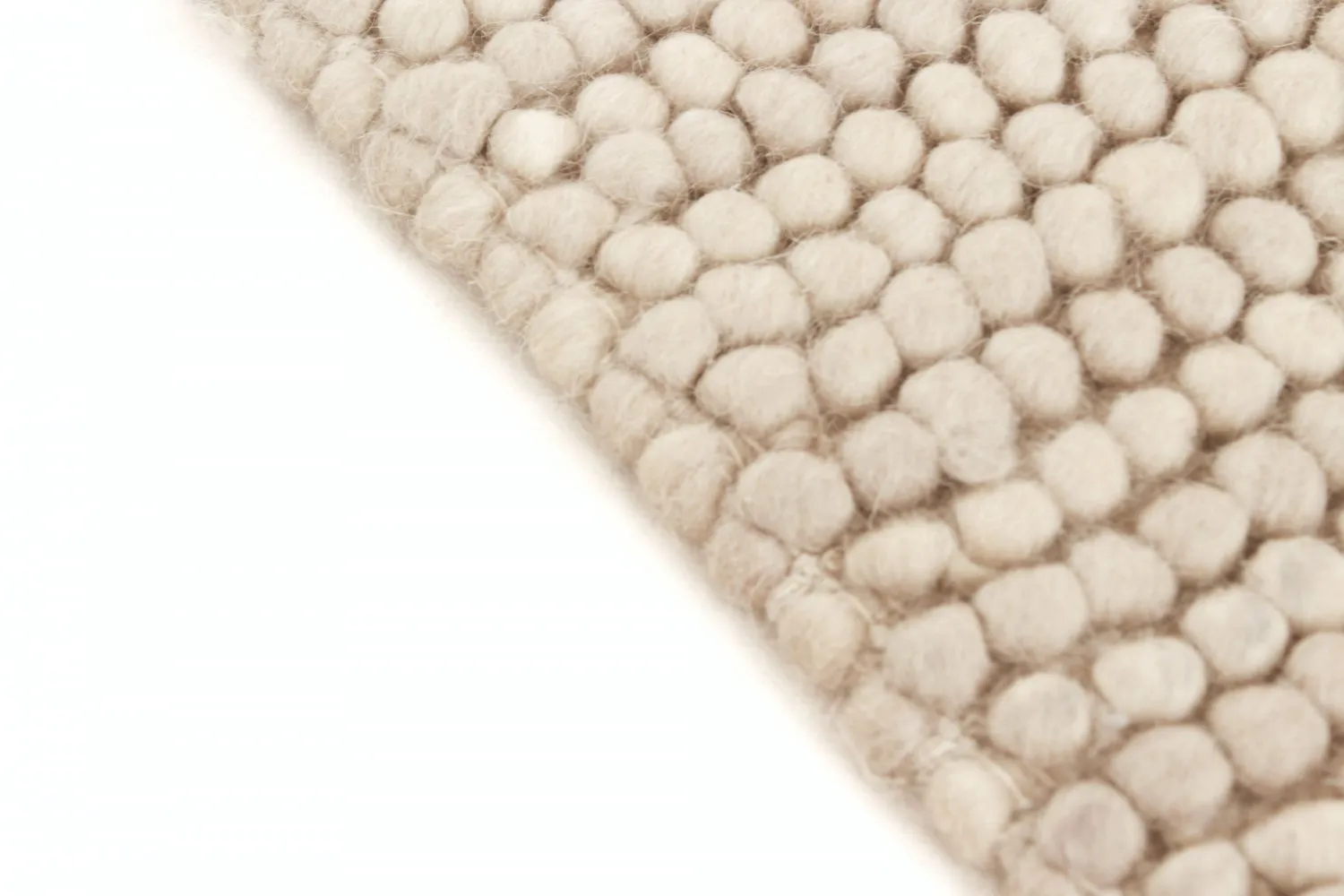 Okrągły dywan - Avafors Wool Bubble (beżowy)