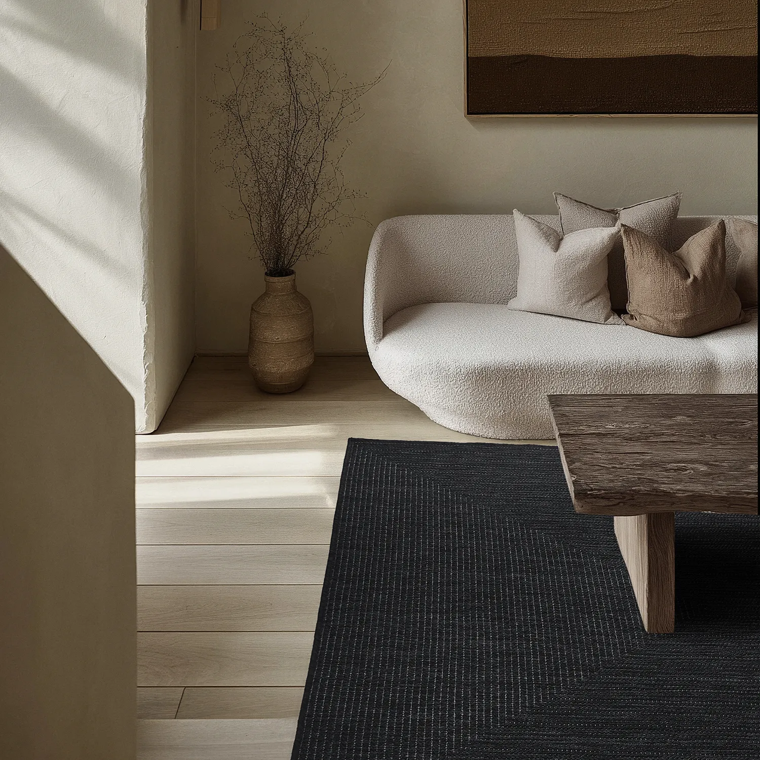 Dywaniki na zewnątrz / do wewnątrz - utomhusmatta - Arlo (czarny)