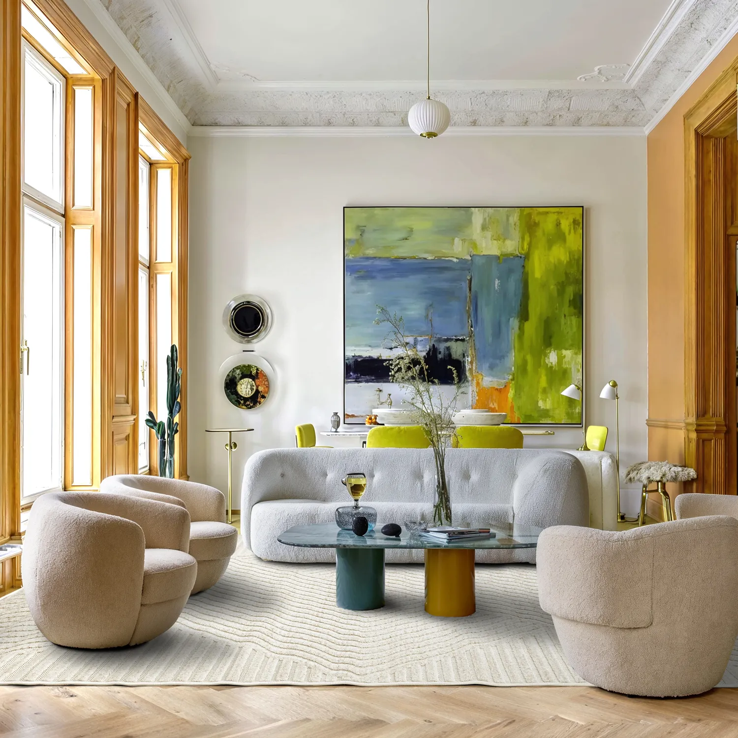 Shaggy Indoor/Outdoor - Ithaca (krem)