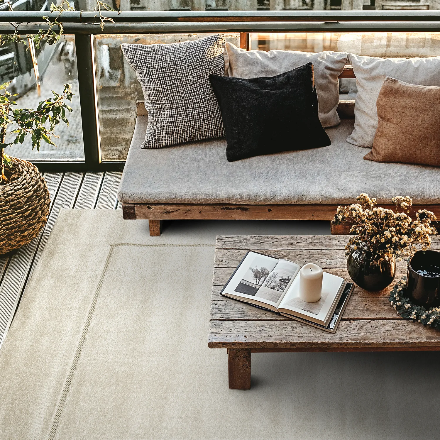 Shaggy Indoor/Outdoor - Syracuse (krem)