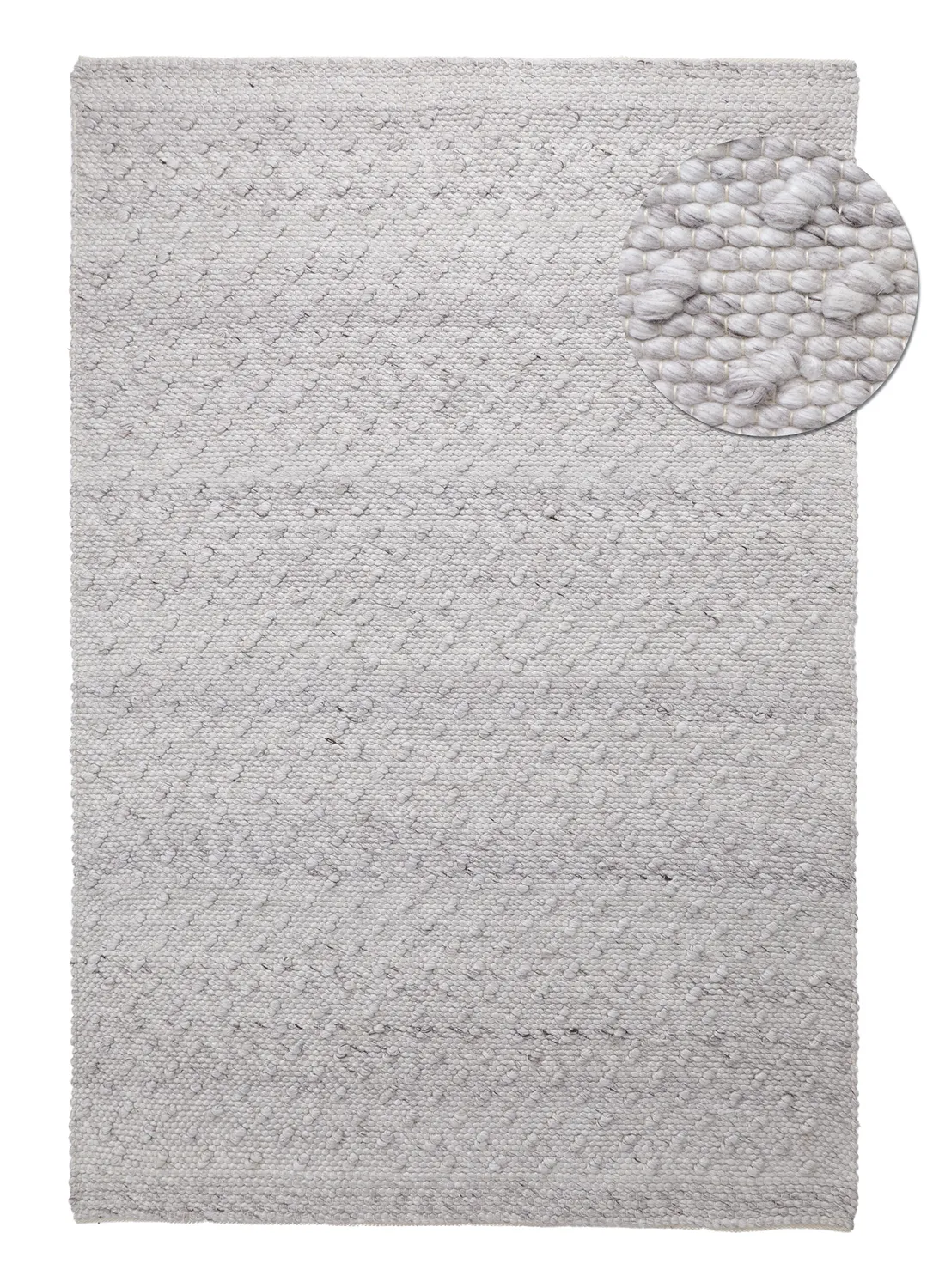 Dywaniki na zewnątrz / do wewnątrz - Todi Wool Look (szary/beżowy)
