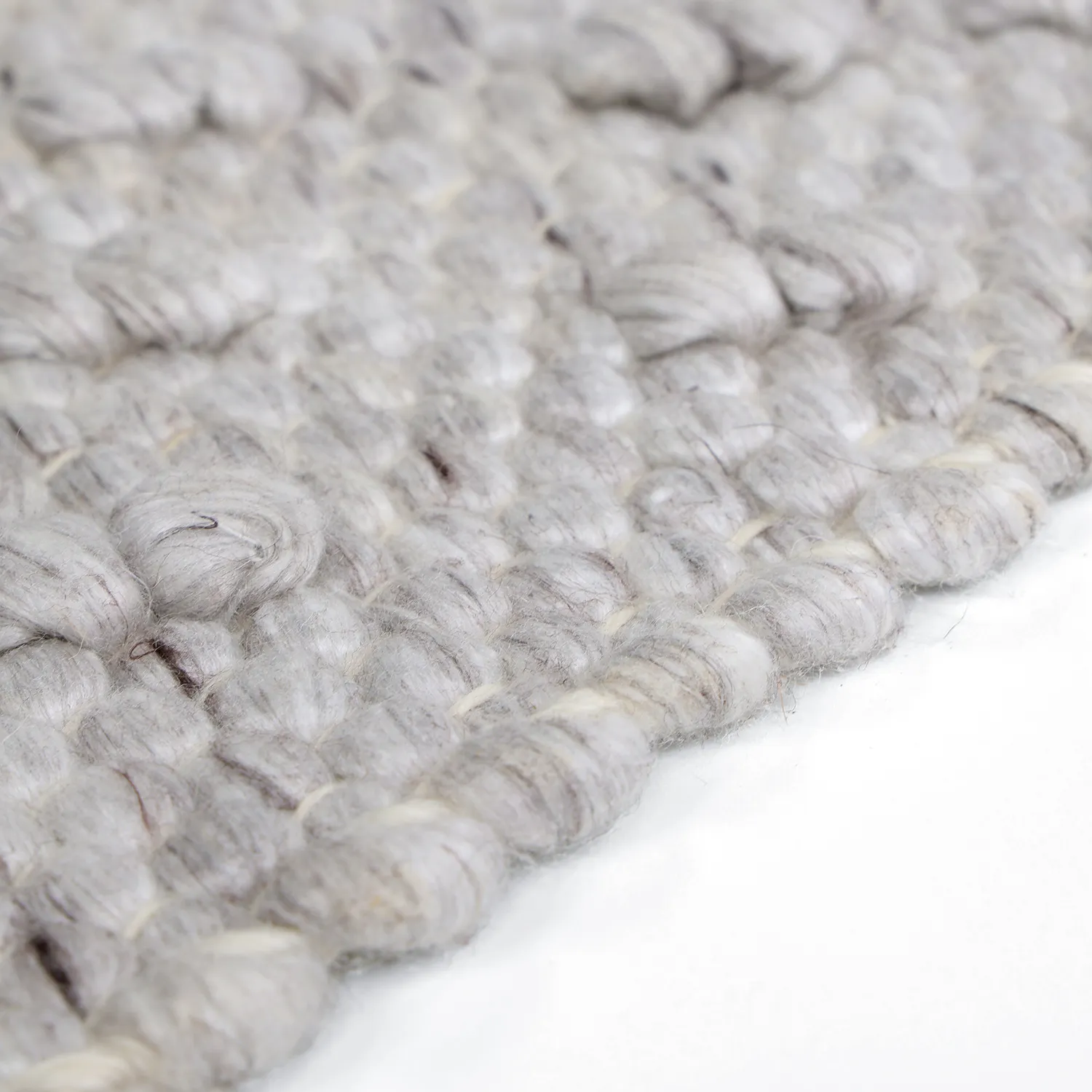 Dywaniki na zewnątrz / do wewnątrz - Todi Wool Look (szary/beżowy)