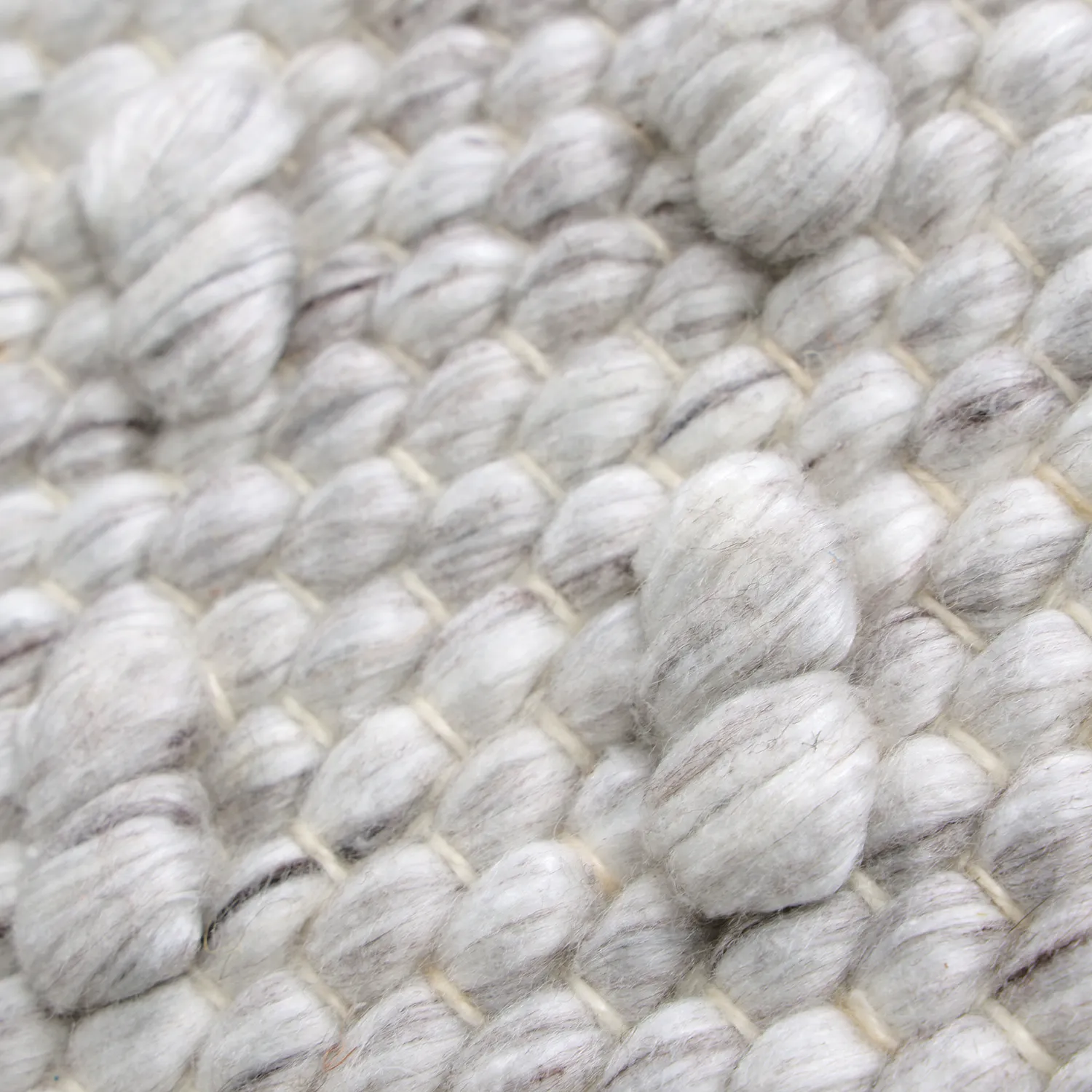 Dywaniki na zewnątrz / do wewnątrz - Todi Wool Look (szary/beżowy)