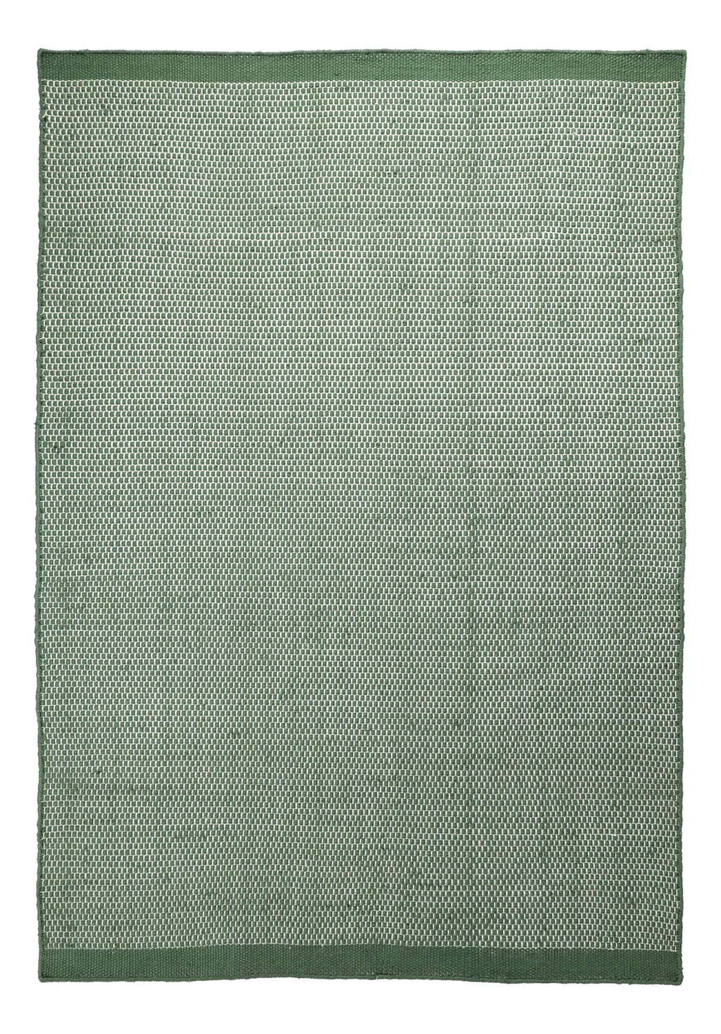 Dywaniki na zewnątrz / do wewnątrz - Coastal Wool Look (zielony/biały)