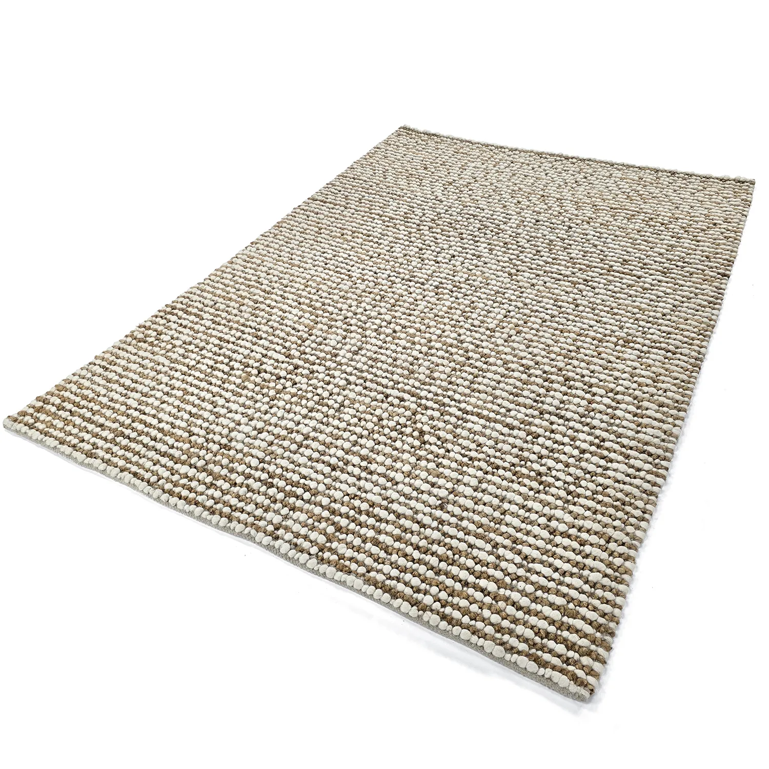 Dywany z juty - Bally Jute/wool Bubble (natura/biały)