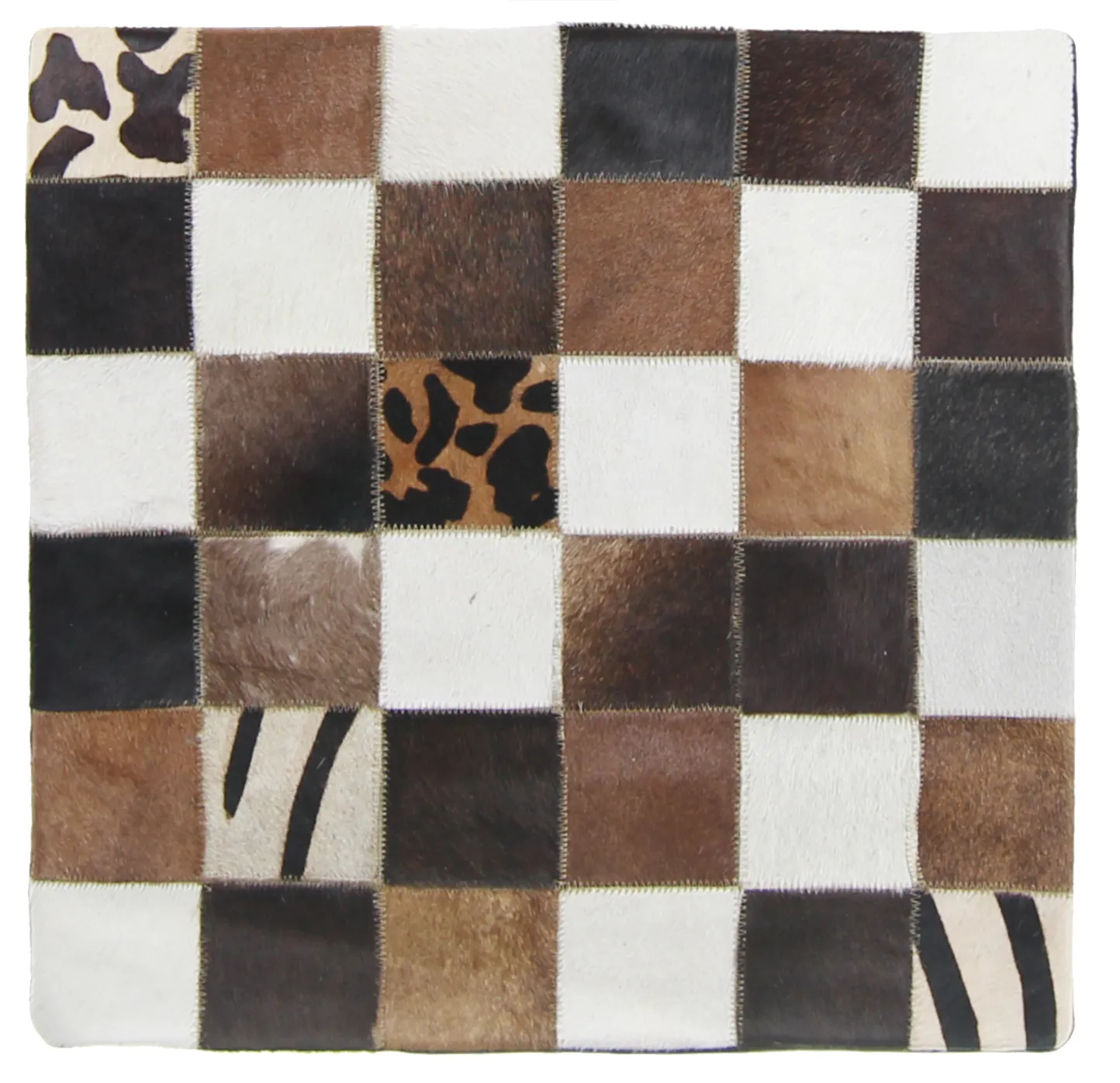 Poduszki ze skóry bydlęcej (Poszewka do poduszki) 45 x 45 cm