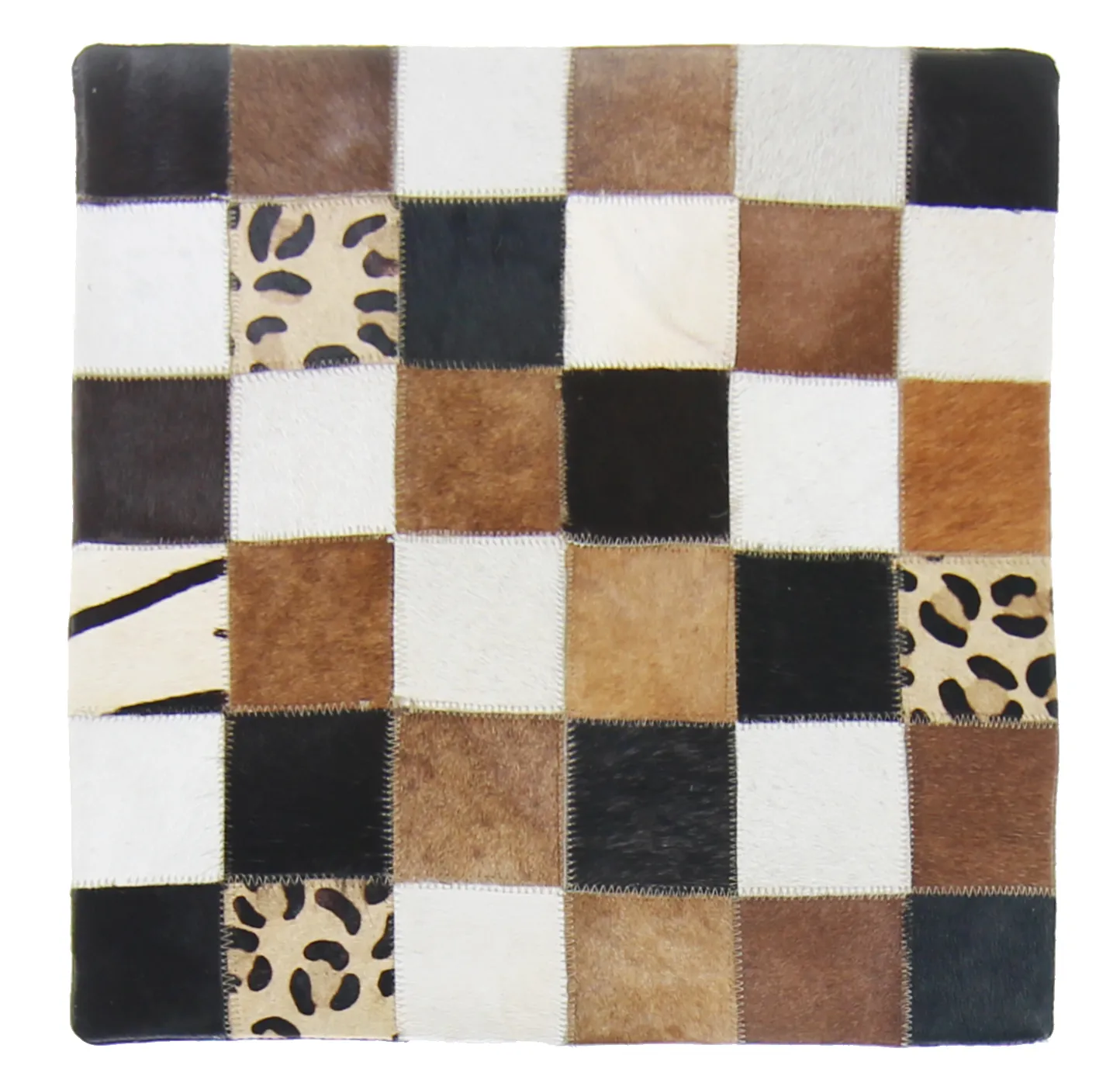 Poduszki ze skóry bydlęcej (Poszewka do poduszki) 45 x 45 cm