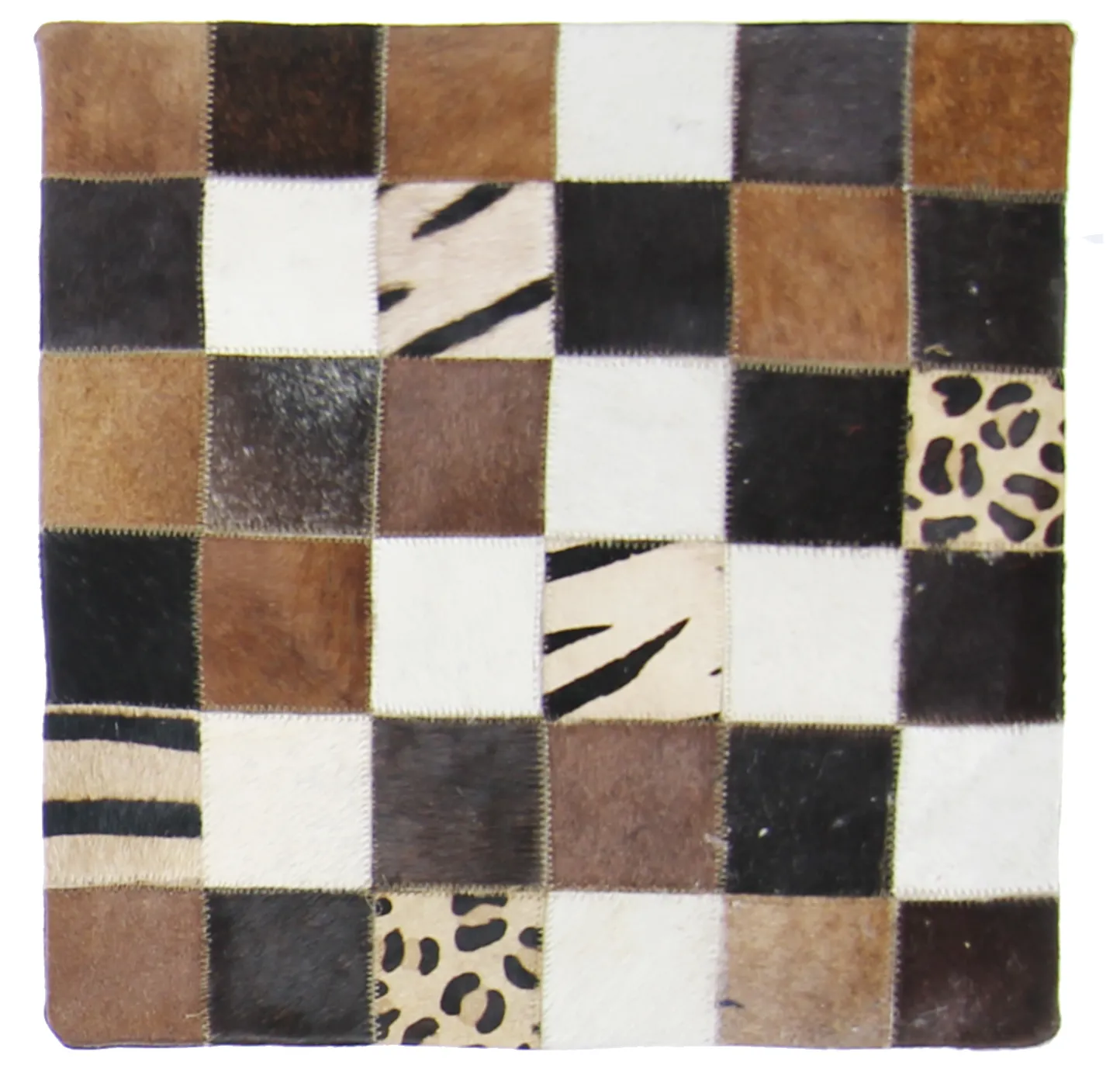 Poduszki ze skóry bydlęcej (Poszewka do poduszki) 45 x 45 cm
