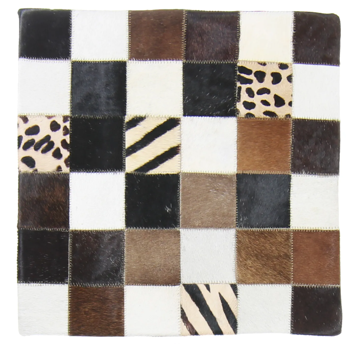 Poduszki ze skóry bydlęcej (Poszewka do poduszki) 45 x 45 cm