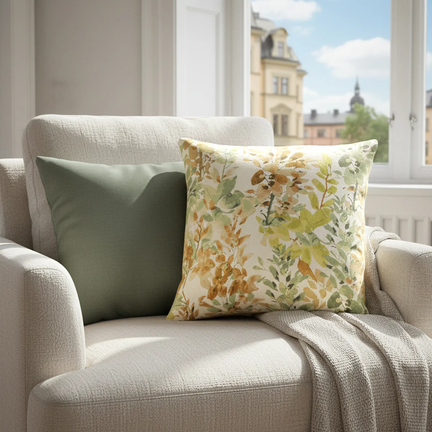 Poszewka na poduszke - Ardara (wielokolorowy)
