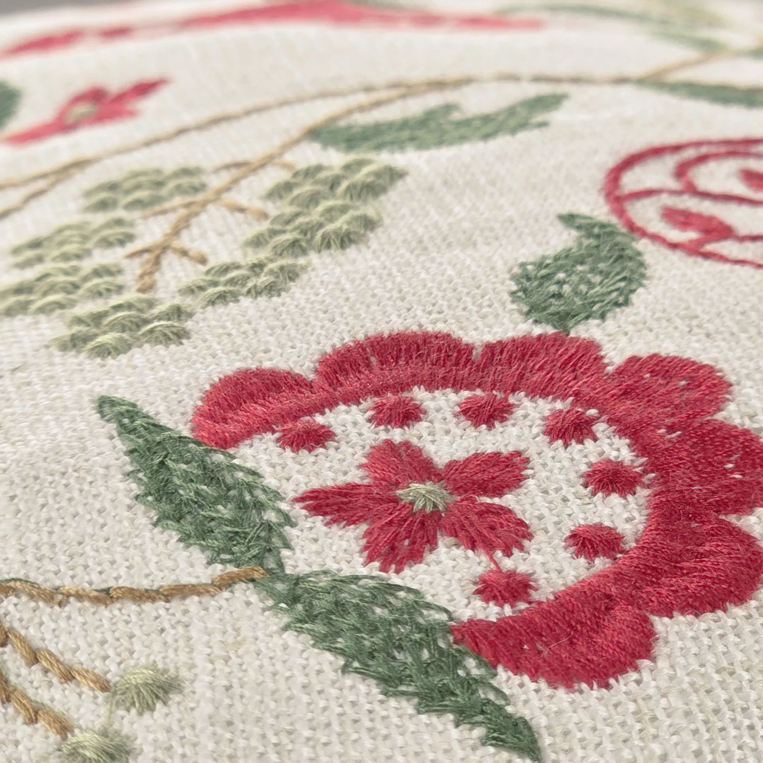 Poszewka na poduszke - Kalmar Embroidered Cushion Cover (wielokolorowy)
