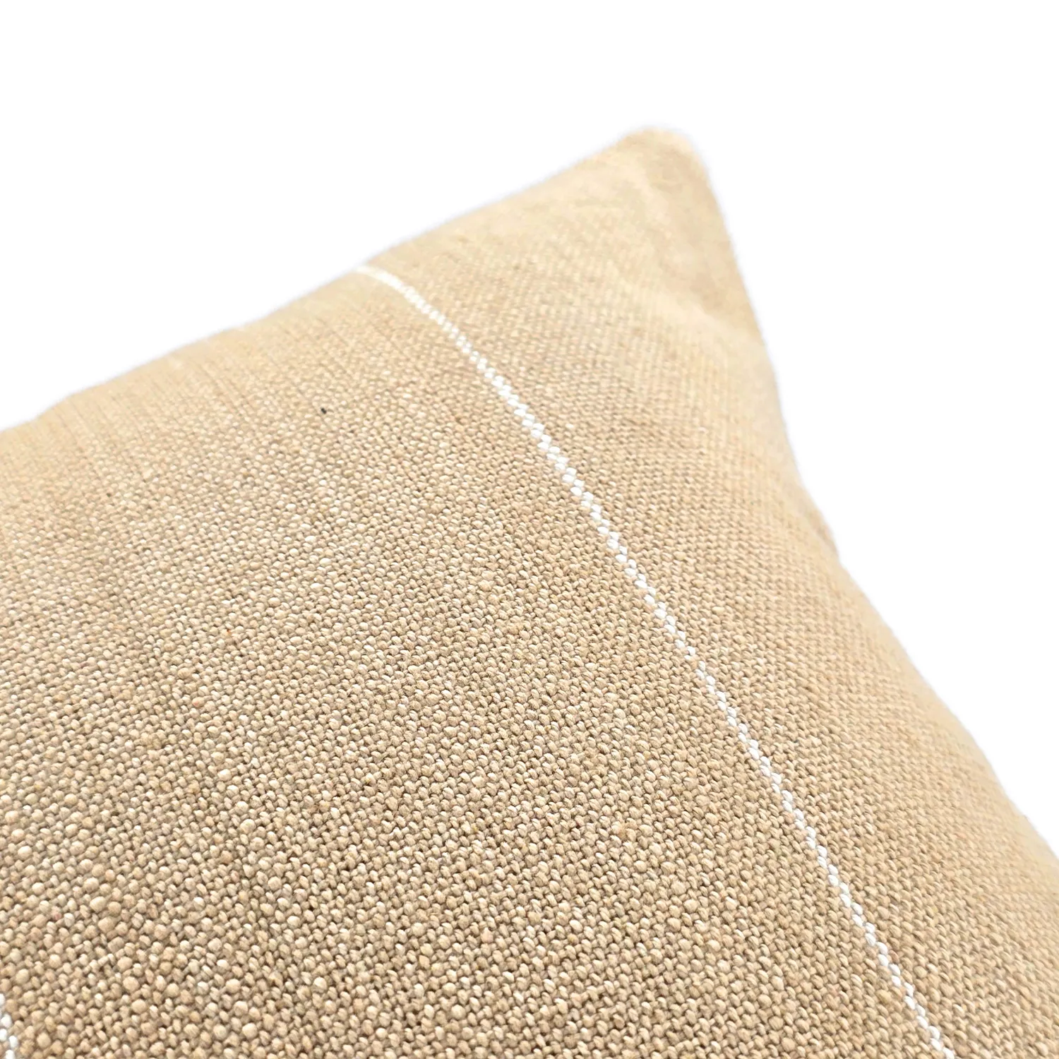 Poszewka na poduszke - Martina Stripe (beżowy/biały)
