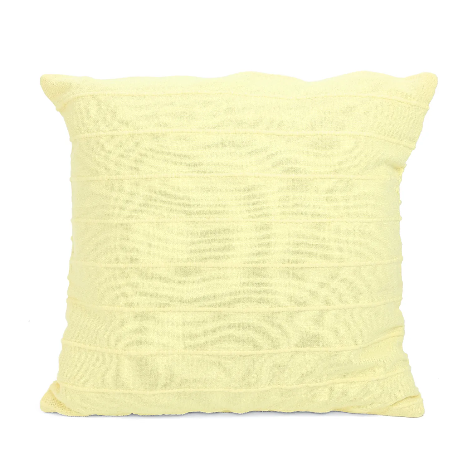 Poszewka na poduszke - Nalani cotton cushion cover (jasnożółty)