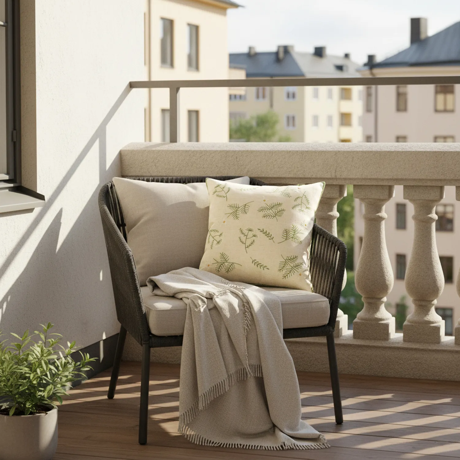 Poszewka na poduszke - Vasa Embroidered Cushion Cover (wielokolorowy)