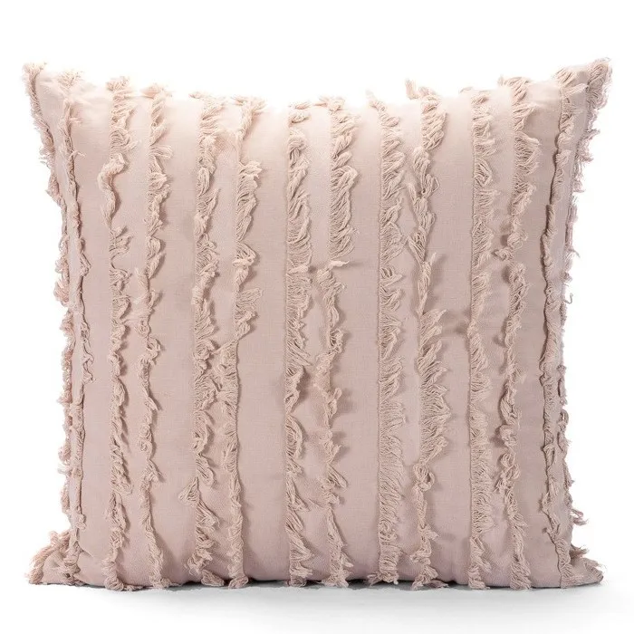 Poszewka na poduszke - Boho Linen 45 x 45 cm (beżowy)