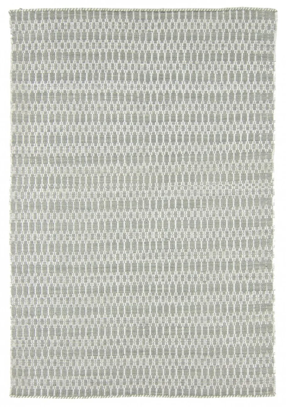 Dywan wełniany - Long Stitch (szary)