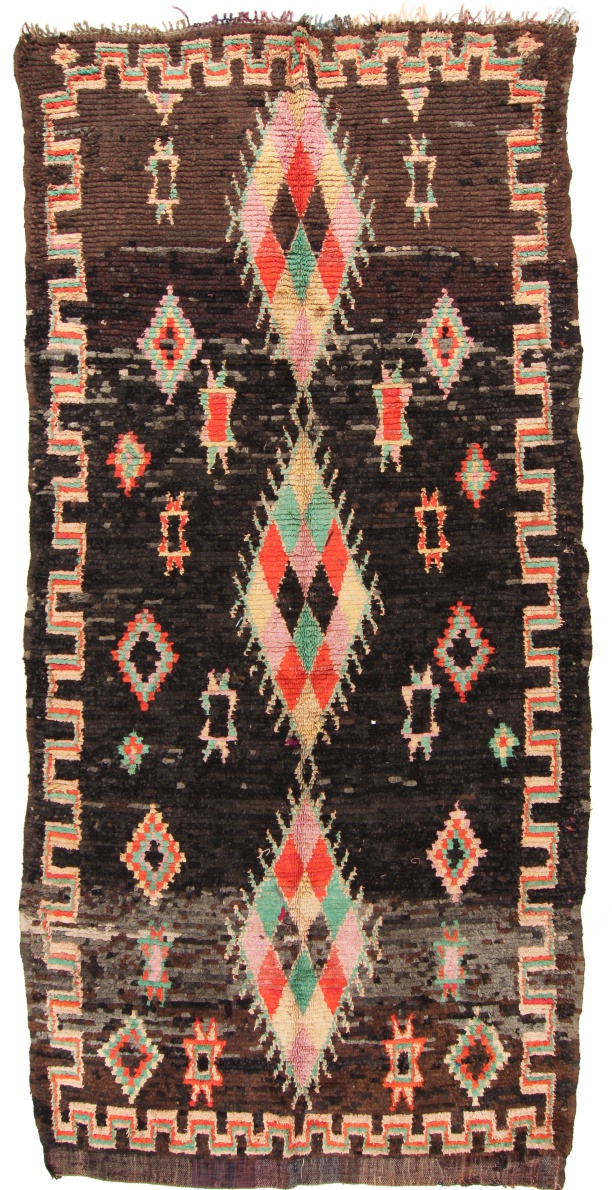 Berberyjskie Dywany Boucherouite Z Maroka 3365 x 165 cm