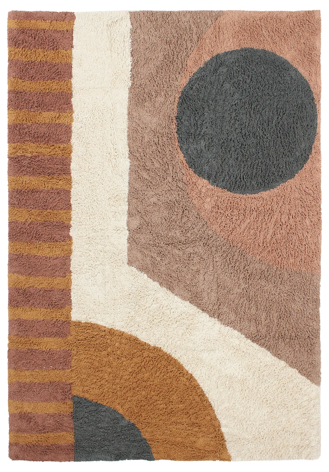 Dywany shaggy - Alpe Natural Cotton Shaggy (multi)