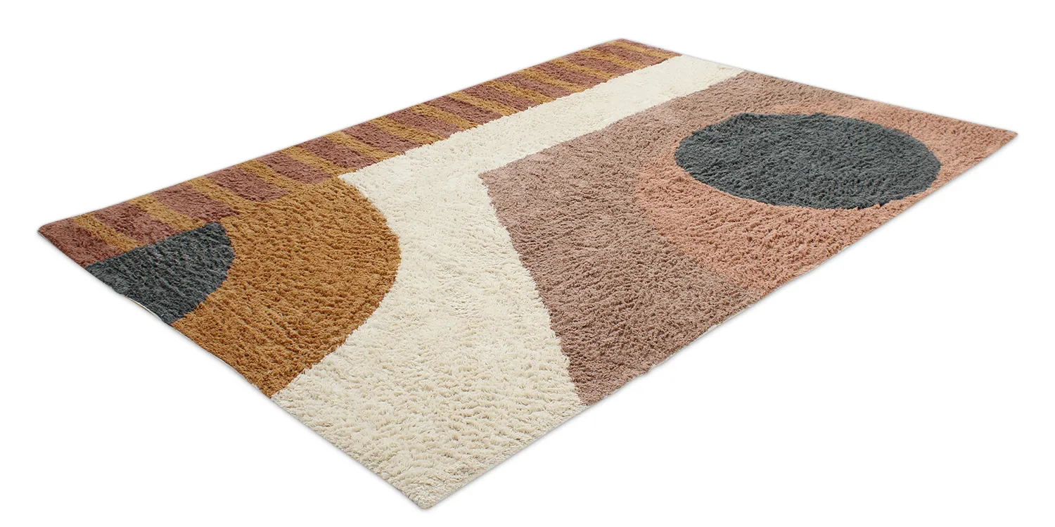 Dywany shaggy - Alpe Natural Cotton Shaggy (multi)