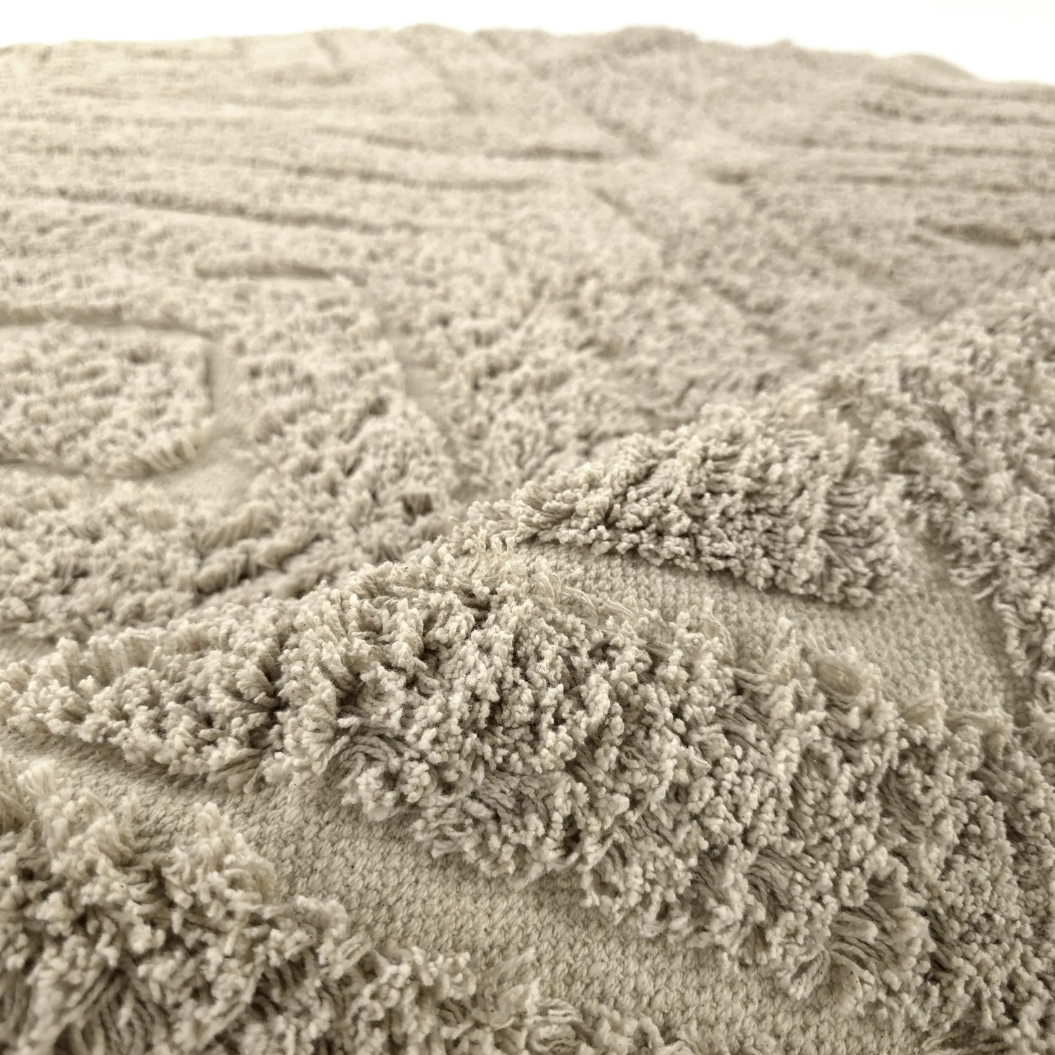 Okrągły dywan - Amberley Natural Cotton Shaggy (beżowy)